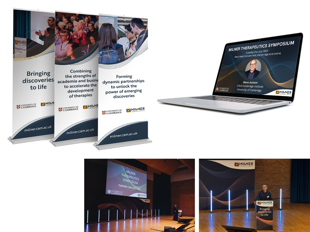 project_MTI-24-2 Milner Therapeutics Institute 2024 symposium banners & social media graphics